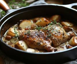 Lapin à la moutarde