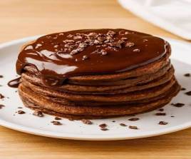 Pancakes croque-monsieur au chocolat 