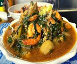 Poisson fumé aux légumes