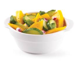 Salade à la mangue