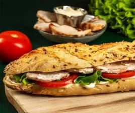 Sandwich au poulet mayo 