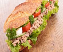 Sandwich au thon