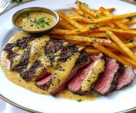 Steak Frites, Sauce Béarnaise 